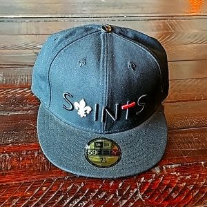 Authentic deadstock custom New Era  x Black Scale fitted hat